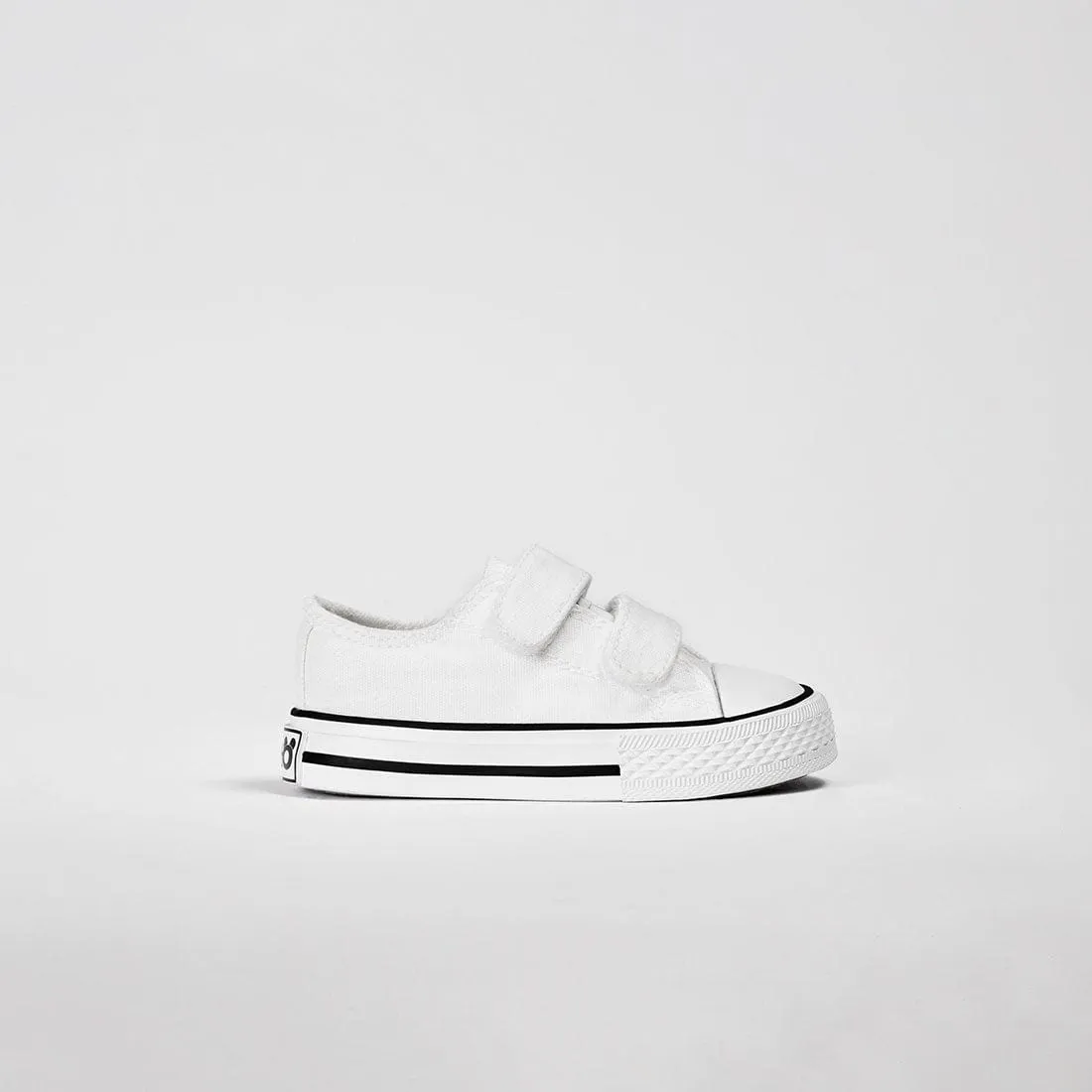 Babies White Canvas Sneakers