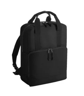 Bagbase Cooler Recycled Knapsack (Black) (One Size) - UTBC4914