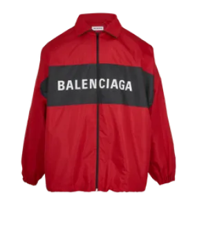 Balenciaga Logo Windbreaker