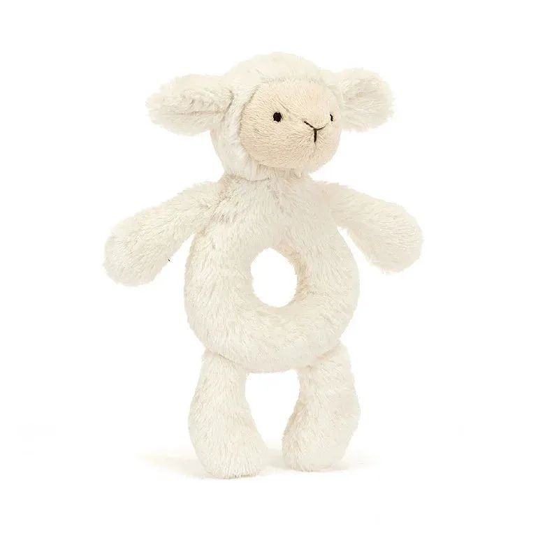 Bashful Lamb Ring Rattle