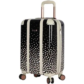 BCBGeneration BCBG Luggage Hardside Carry On 20 Suitcase with Spinner Wheels (20in, Flowing Bloom)