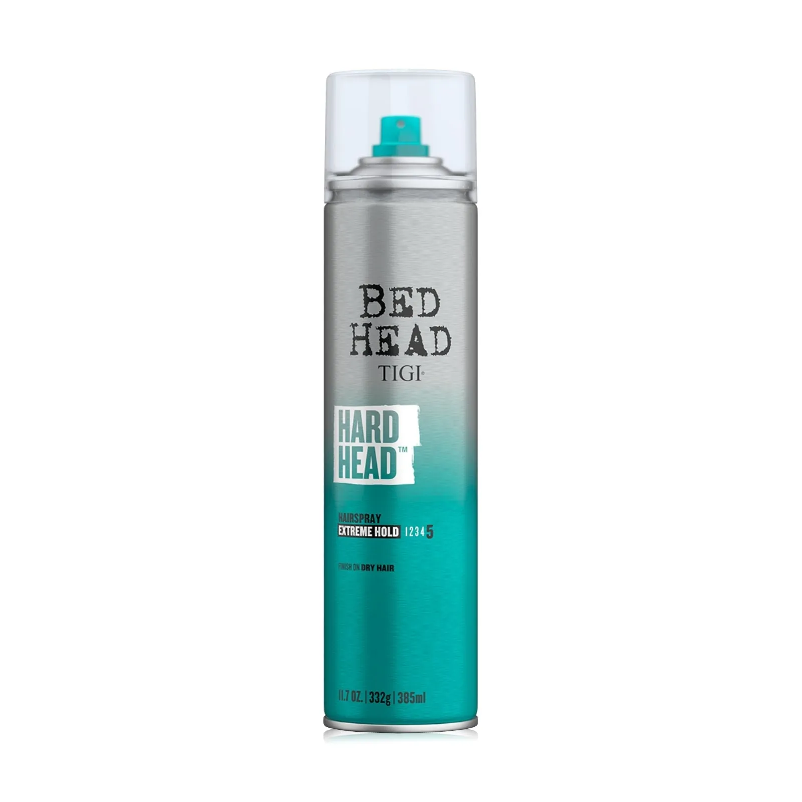 Bed Head by TIGI Hard Head Hairspray Extra Strong Hold Natural Shine Finish 385ml