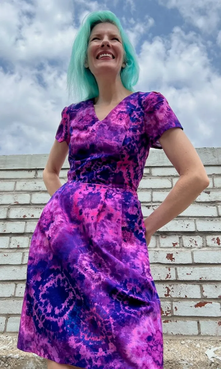 Birds of North America Fruit Dove Dress (McGurple)