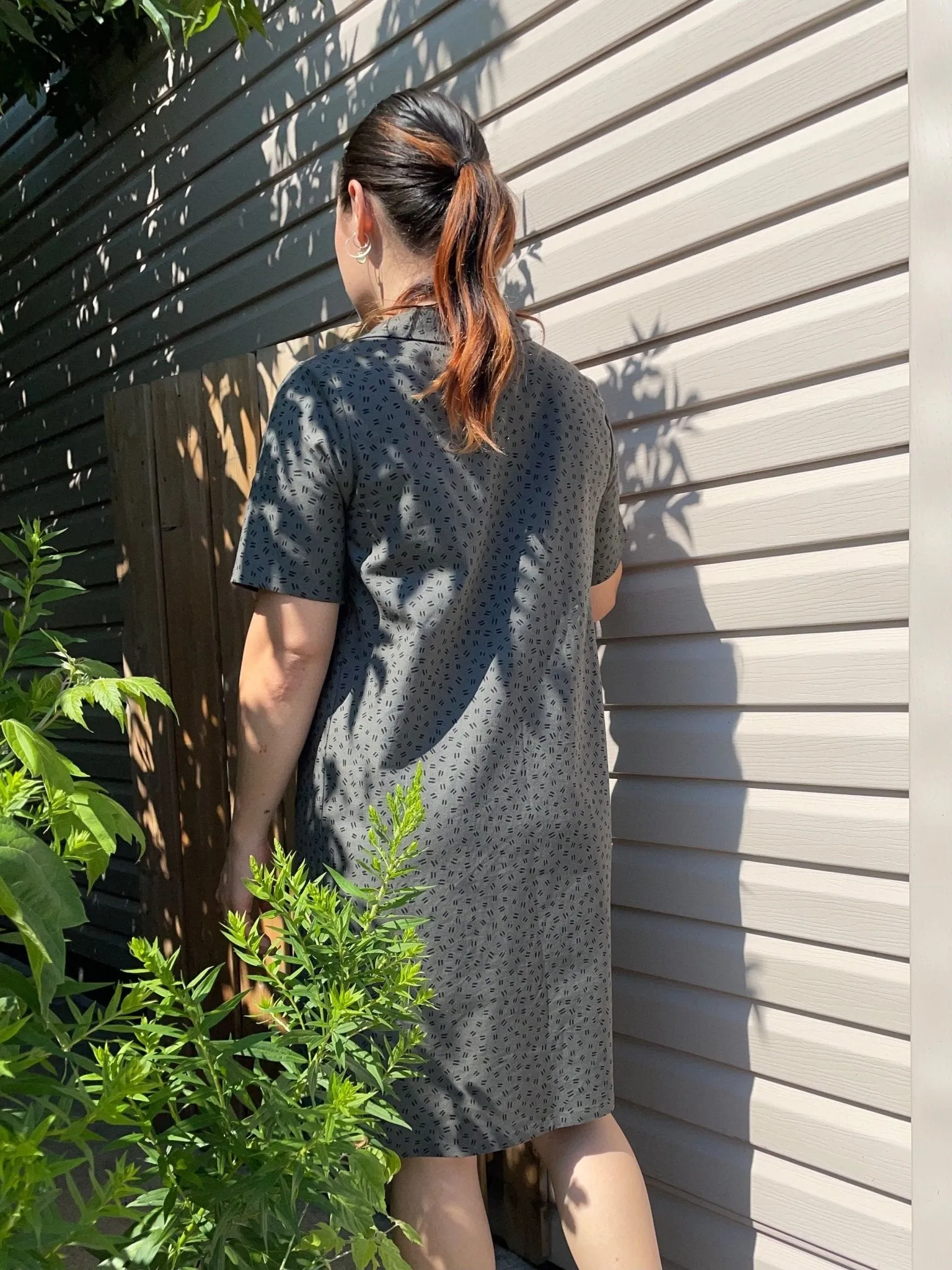 Birds of North America Joree Dress - Grey Hatch (Online Exclusive)