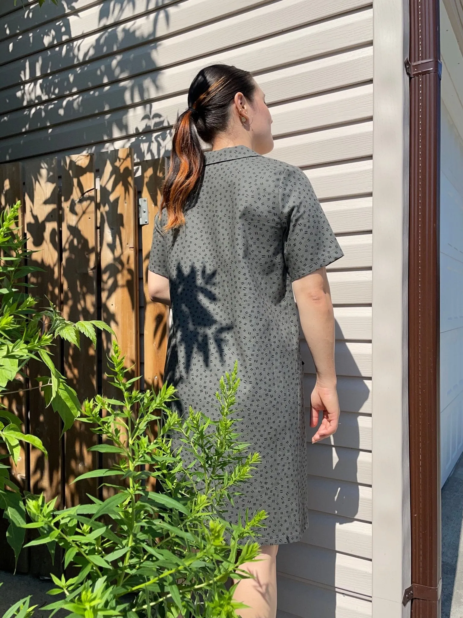 Birds of North America Joree Dress - Grey Hatch (Online Exclusive)