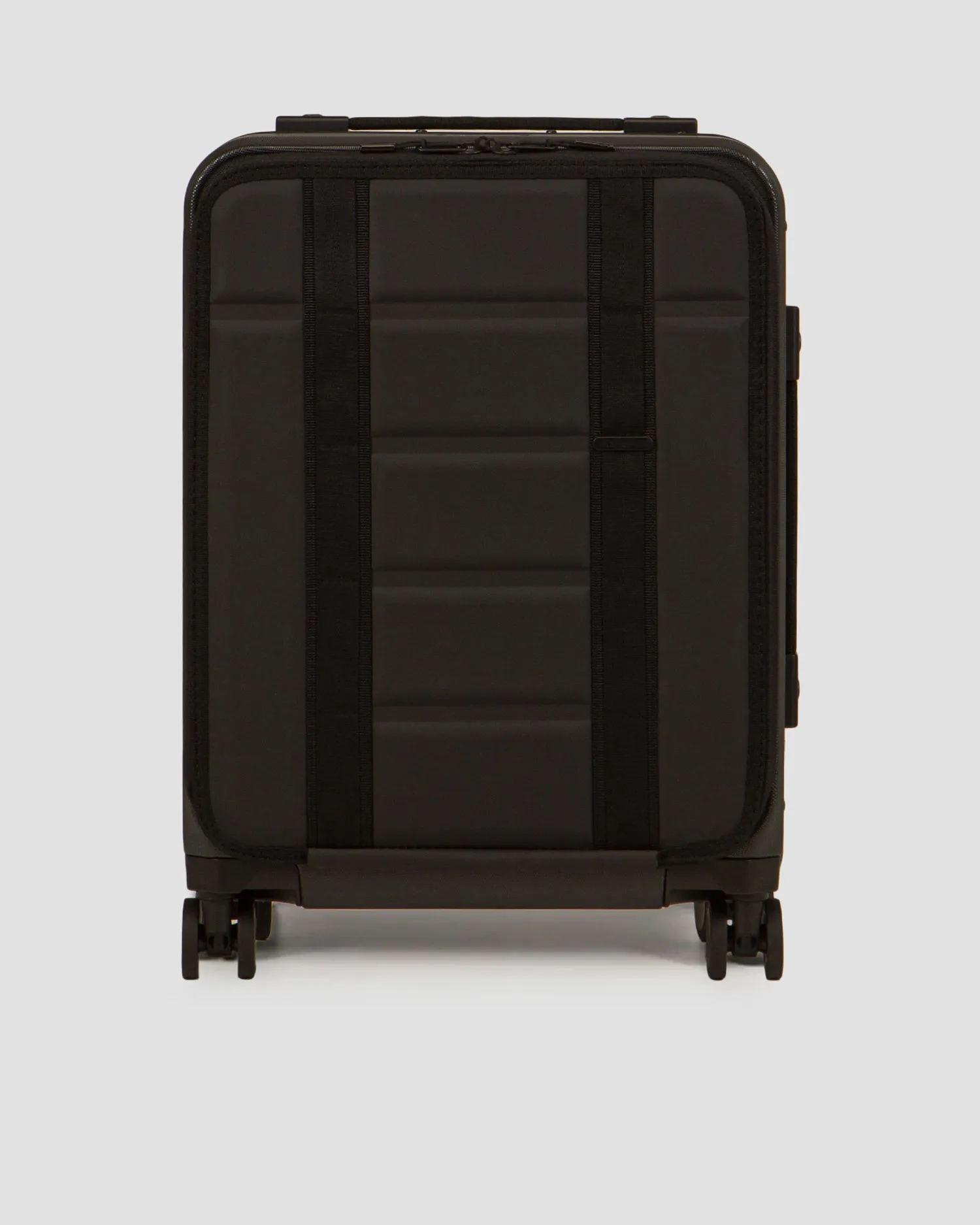 Black suitcase on wheels Db Ramverk Pro Front-access Carry-on 36L 3000231004901-blackout