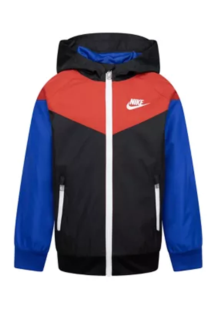 Boys 4-7 Color Blocked Windbreaker Jacket