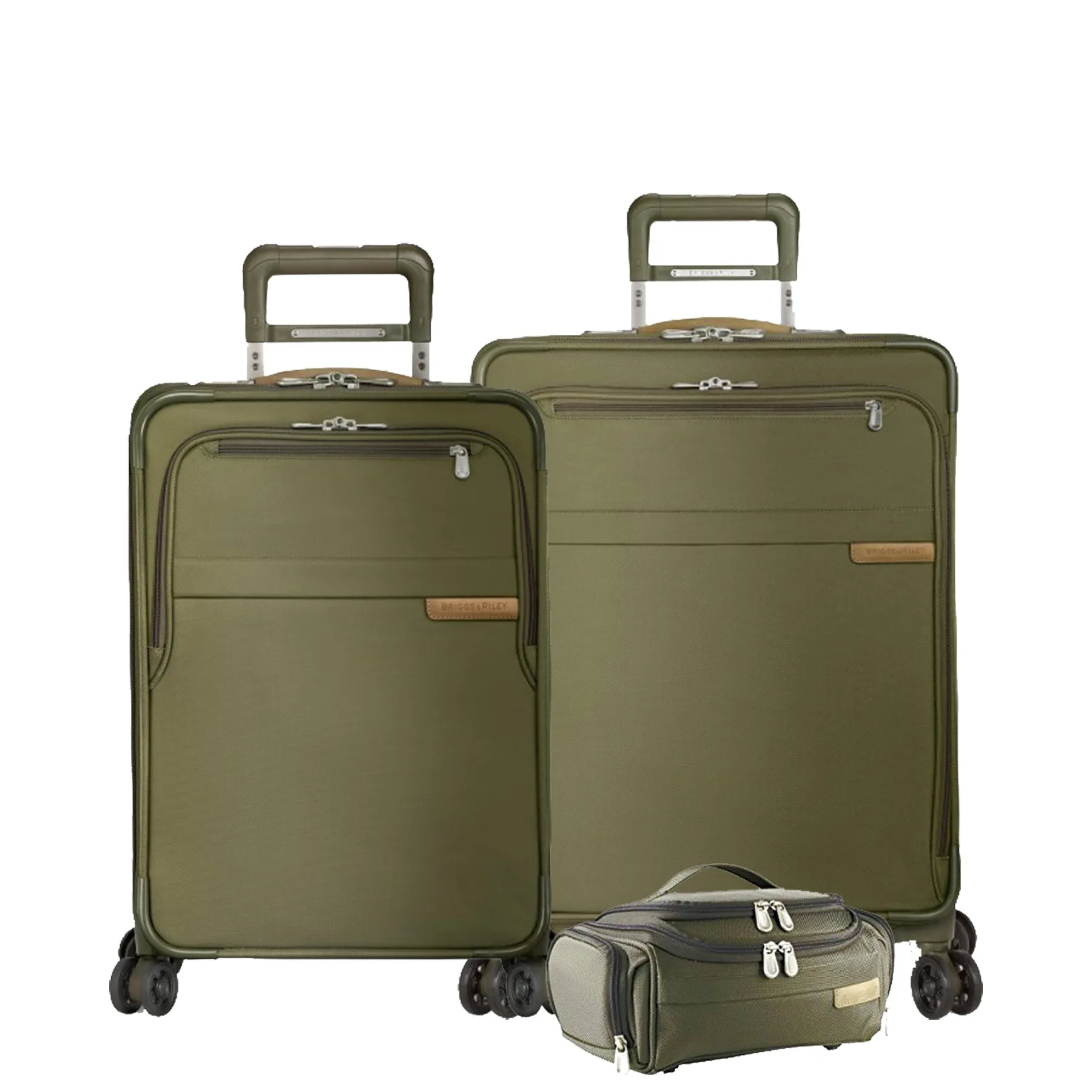 Briggs & Riley Baseline 3-Piece Set: Carry-On Spinner, Med Exp Spinners & Exec Toiletry Kit