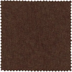 Brown Cotton Tweed