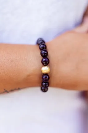 BuDhaGirl Bianca Bracelet - Garnet