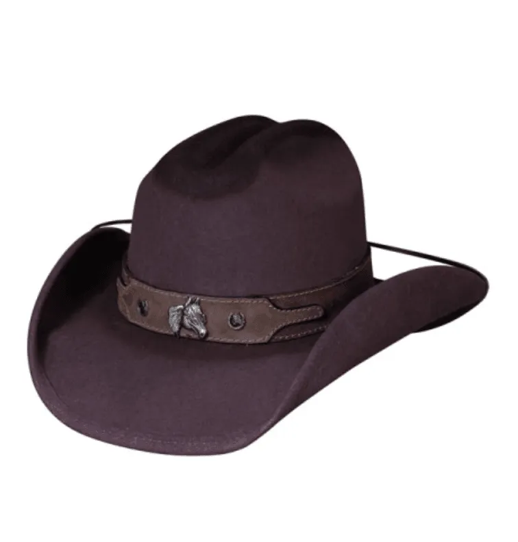 Bullhide Children's Chocolate Horsing Around Felt Western Cowboy Hat 0483CH