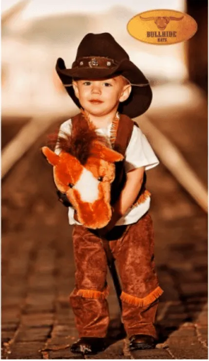 Bullhide Children's Chocolate Horsing Around Felt Western Cowboy Hat 0483CH