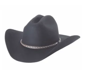 Bullhide Country On 4X Black Western Cowboy Hat 0853BL