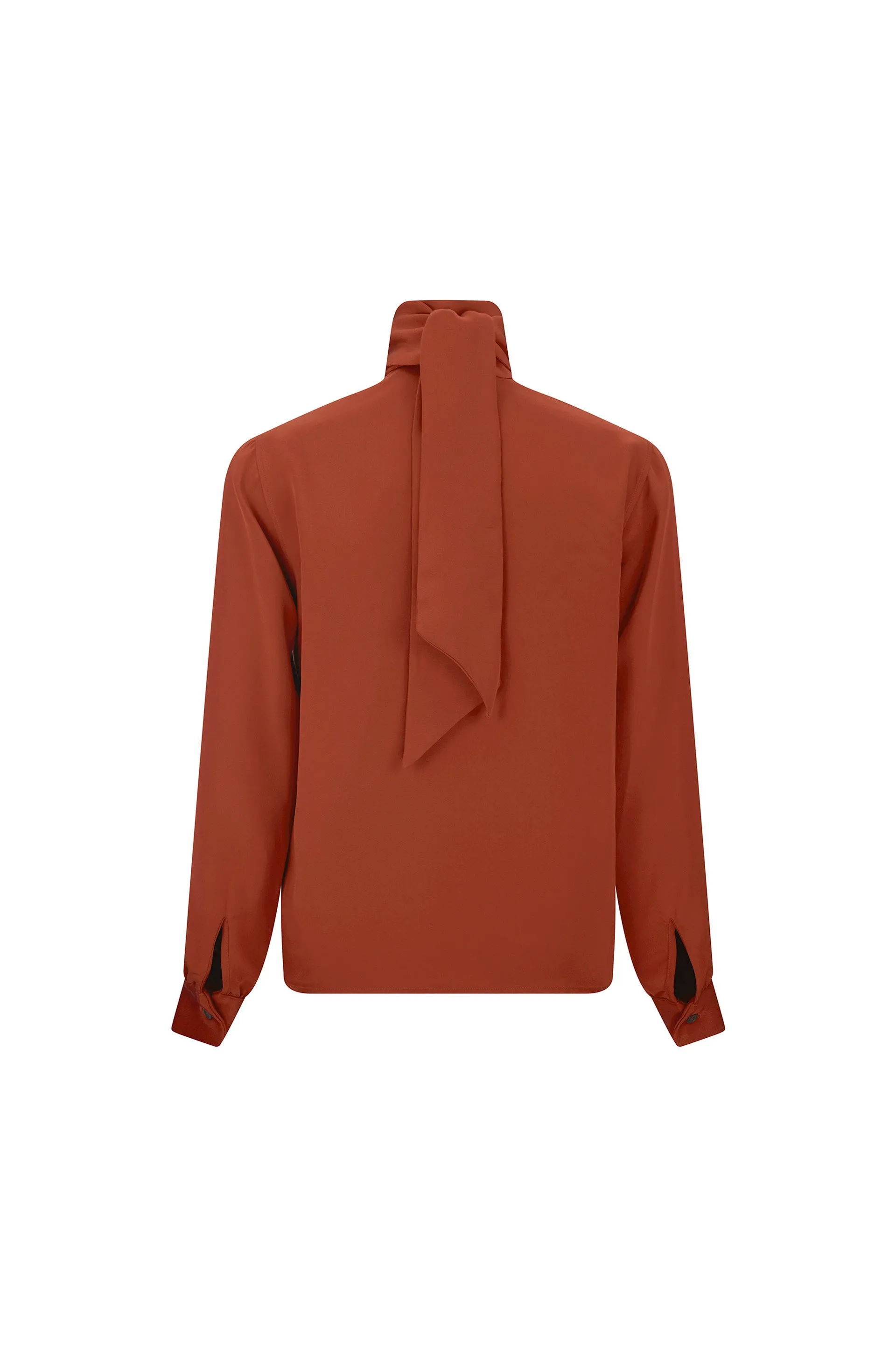 'BURNT ORANGE' BIANCA BLOUSE