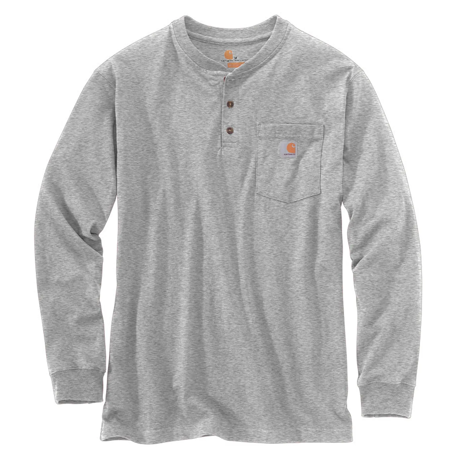 Carhartt Men's Long Sleeve Pocket Henley