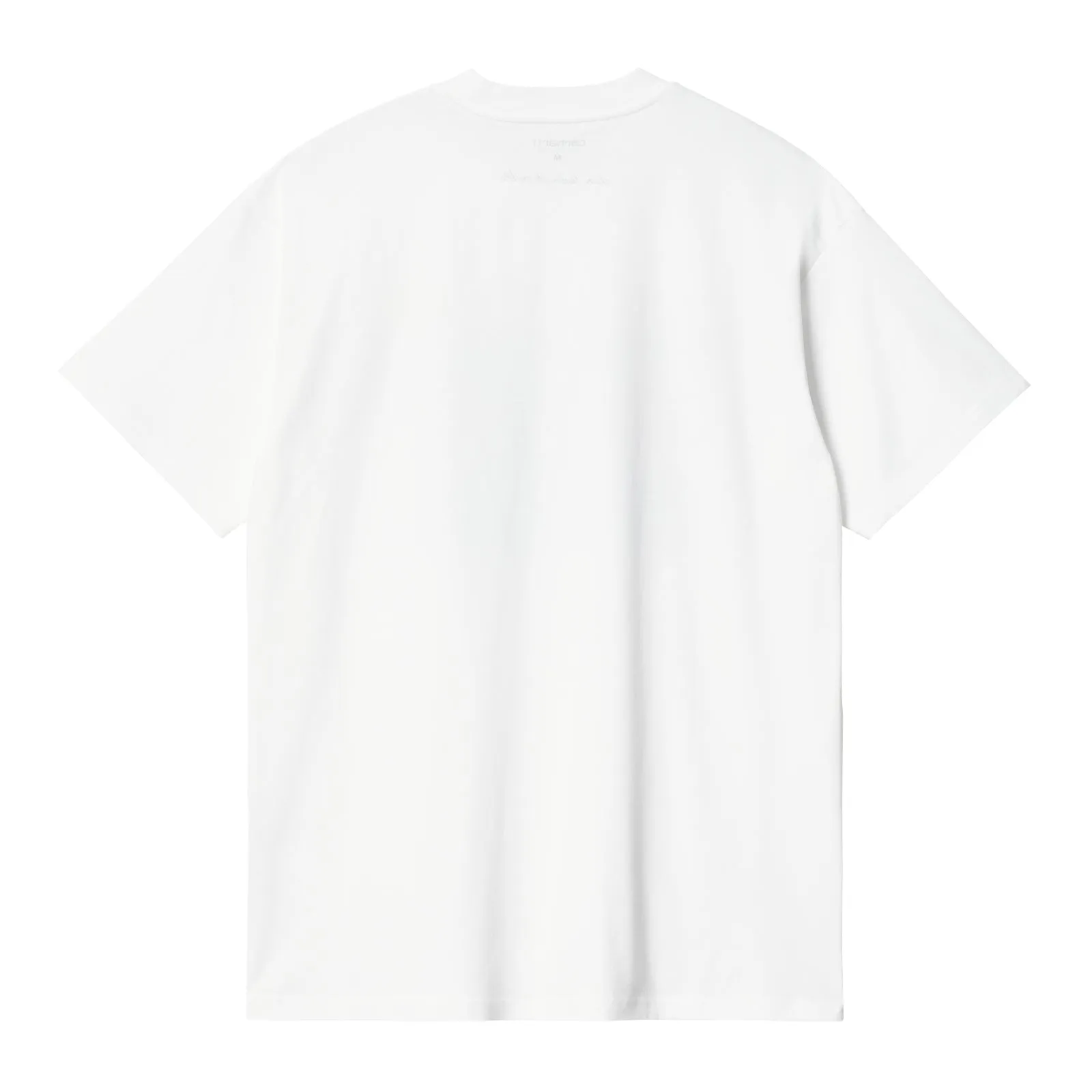 Carhartt WIP Ollie Mac Icy Lake T-Shirt White