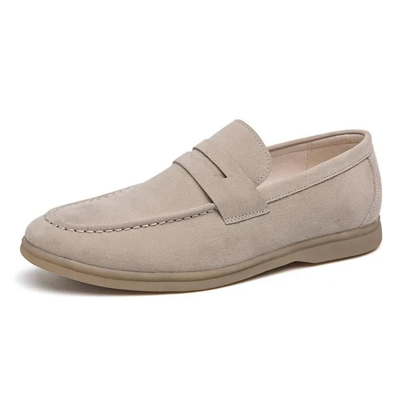 Charles Lebayle Suede Loafers