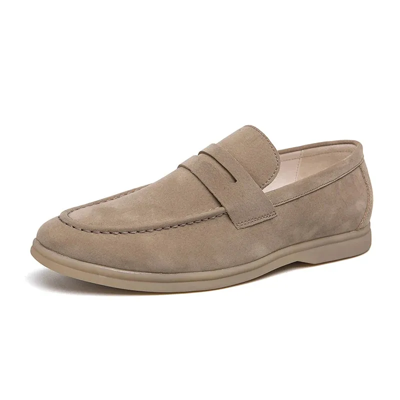 Charles Lebayle Suede Loafers