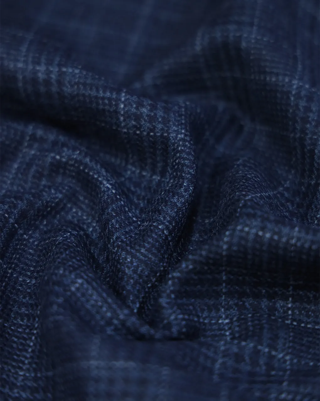 CHECKS WOOLEN TWEED FABRIC (WIDTH 54 INCHES)