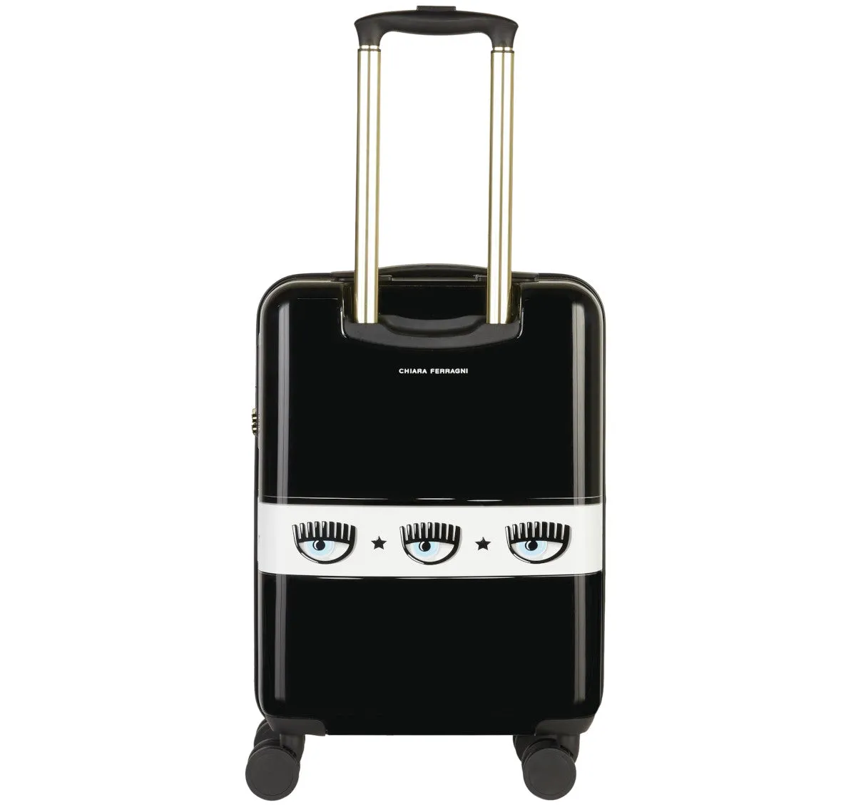 Chiara Ferragni Logomania Hardshell Zipped Suitcase