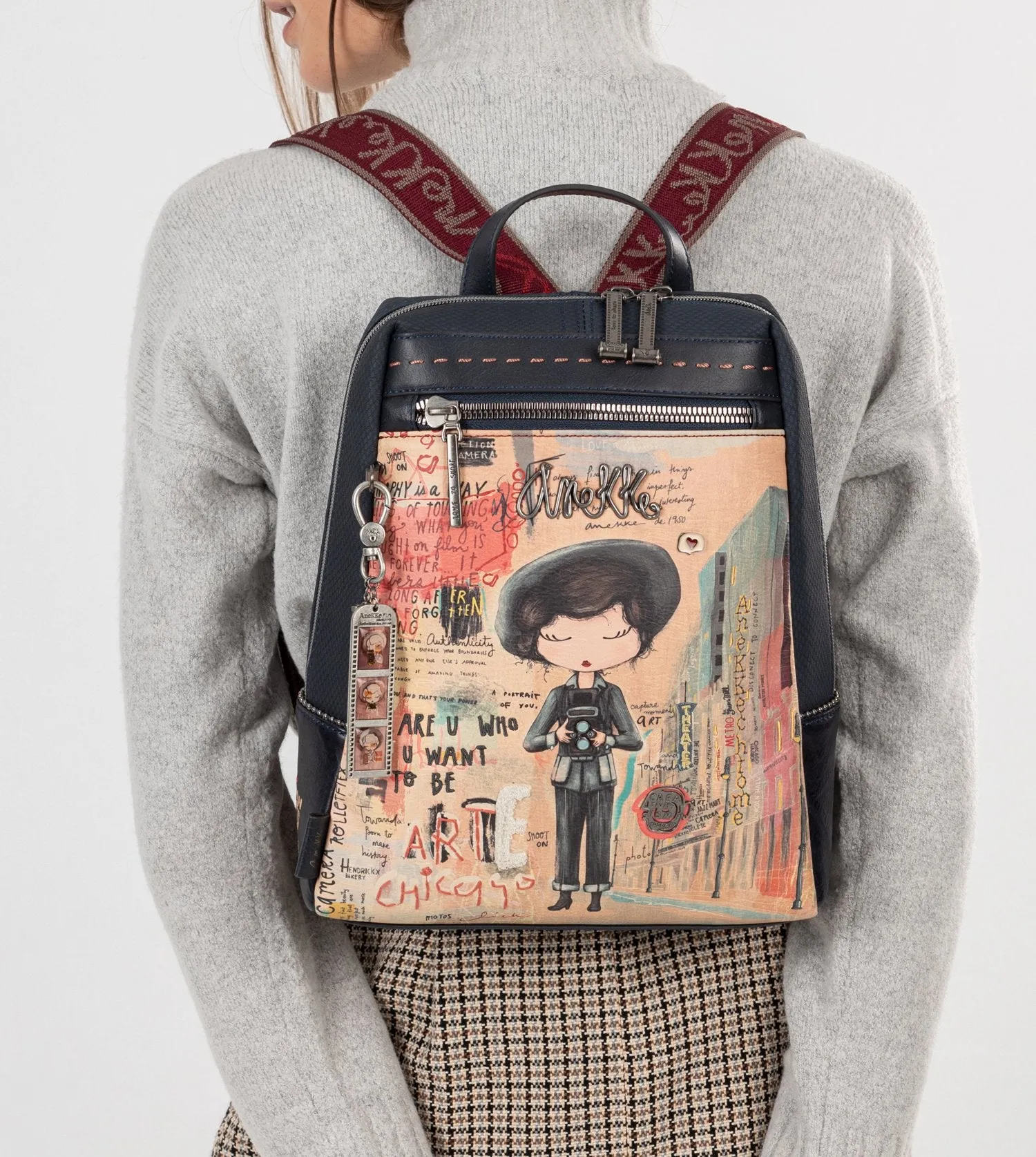 City Art knapsack