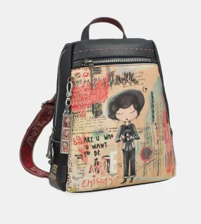 City Art knapsack