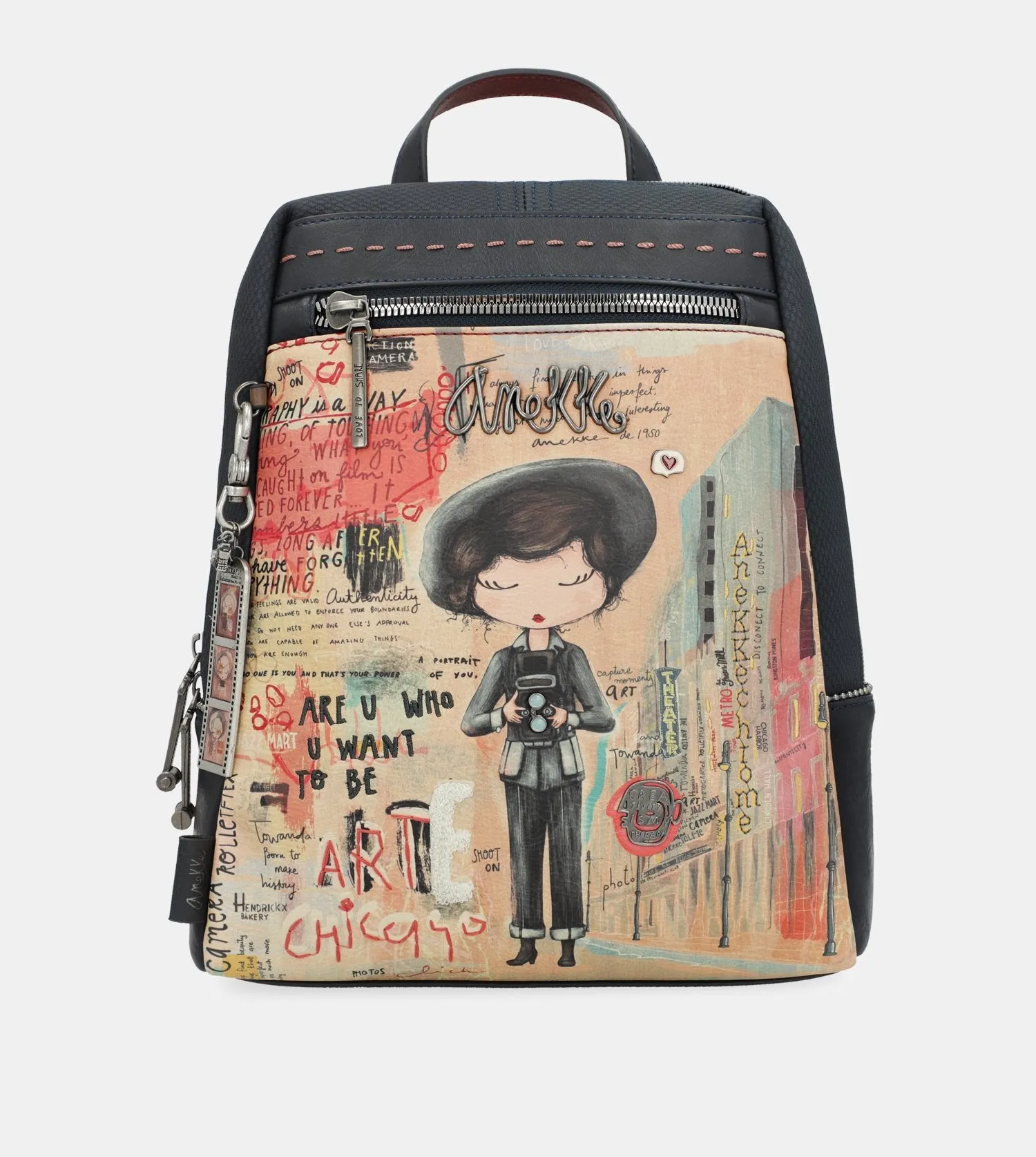 City Art knapsack