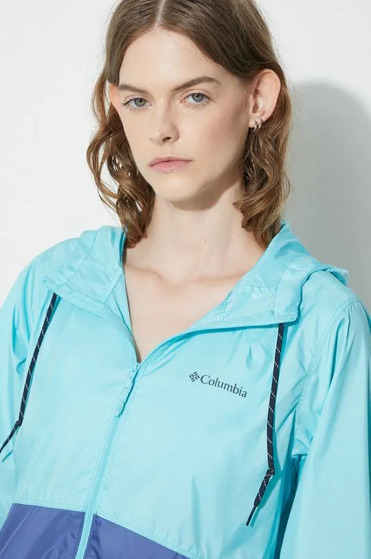 Columbia windbreaker Flash Forward blue color