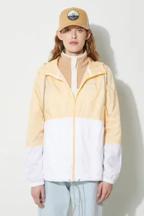 Columbia windbreaker Flash Forward yellow color