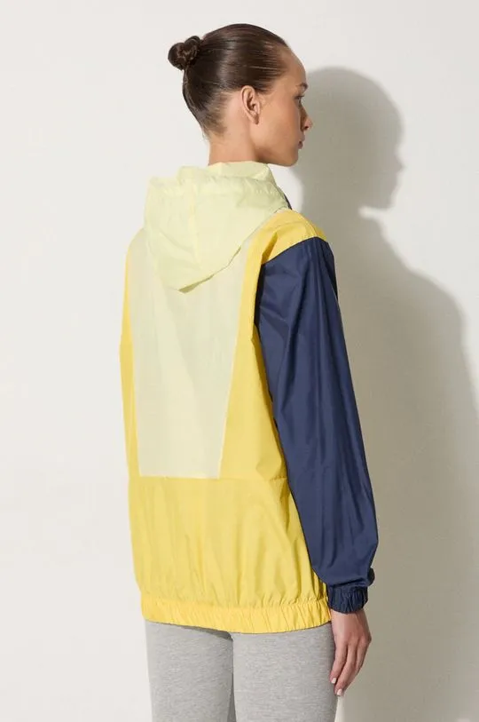 Columbia windbreaker Lily Basin yellow color