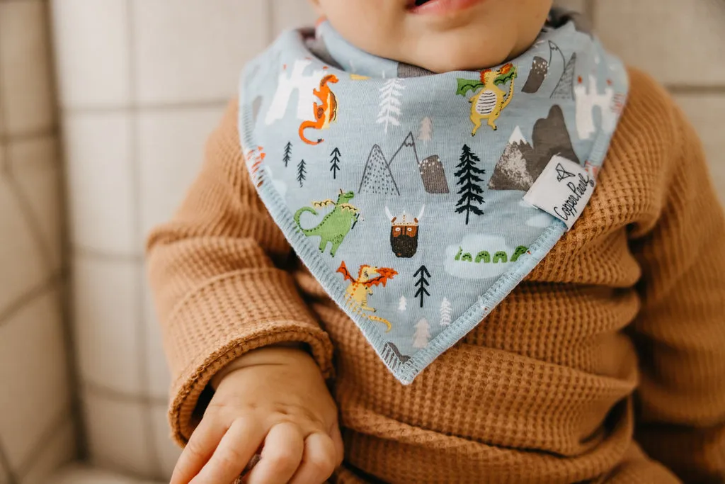 Copper Pearl Viking Bandana Bib Set 4-Pack