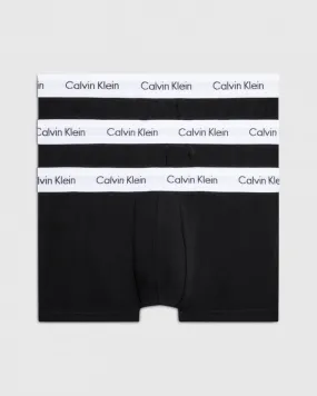 Cotton Stretch Mens Low Rise Trunk 3 Pack