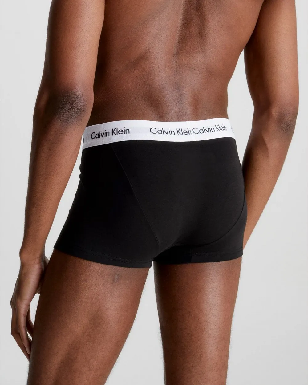 Cotton Stretch Mens Low Rise Trunk 3 Pack