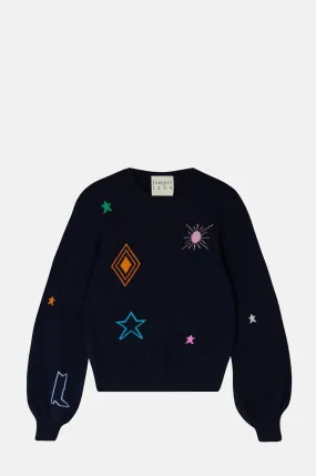 Cowboy Icon Crew Navy Multi