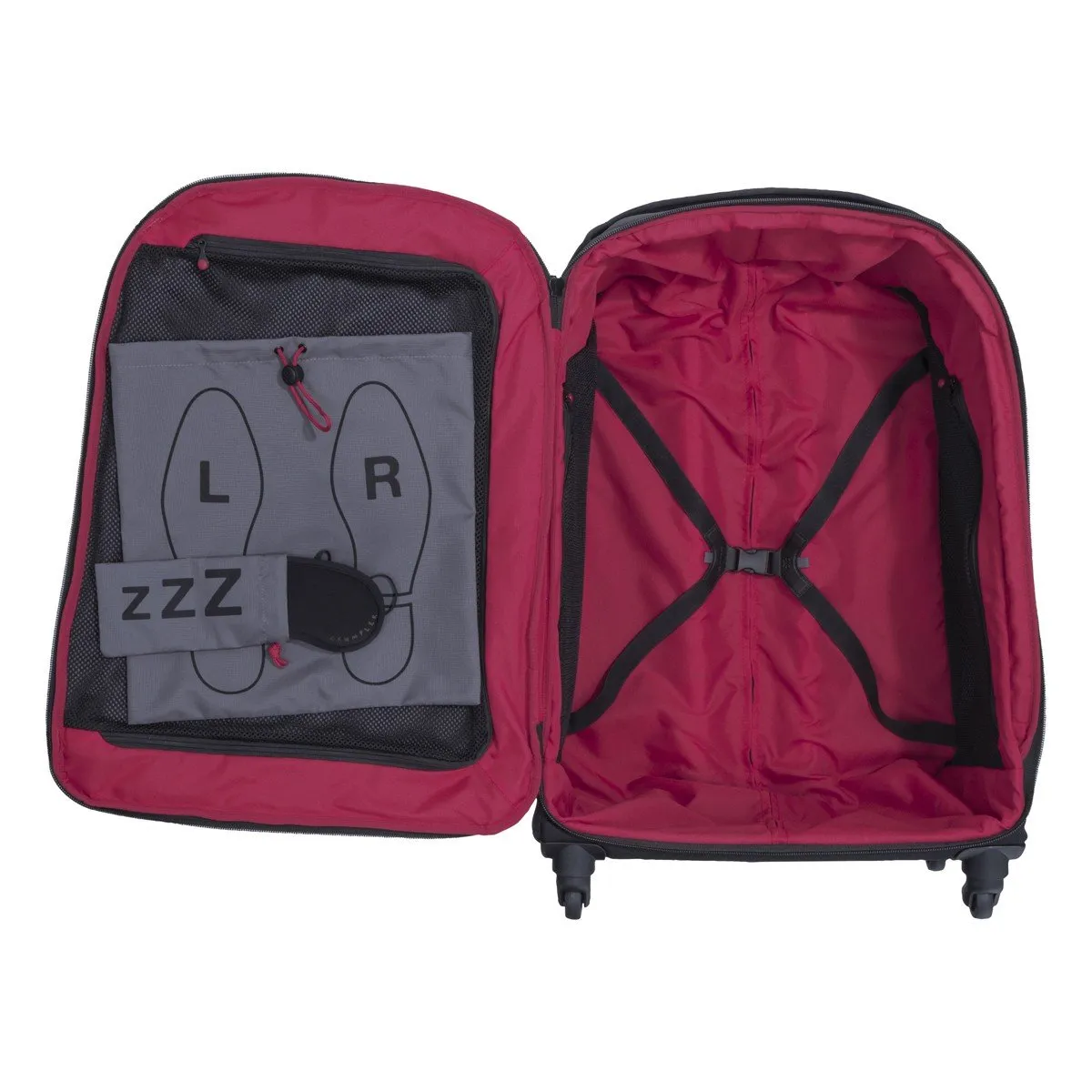 Crumpler The Dry Red No. 11 2-Wheel Softside Luggage