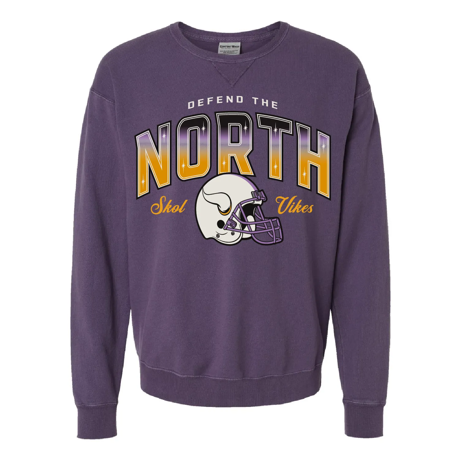 Defend The North (TDD) Garment-Dyed Crewneck Sweatshirt