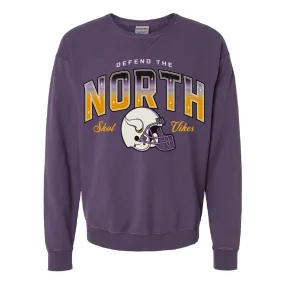 Defend The North (TDD) Garment-Dyed Crewneck Sweatshirt