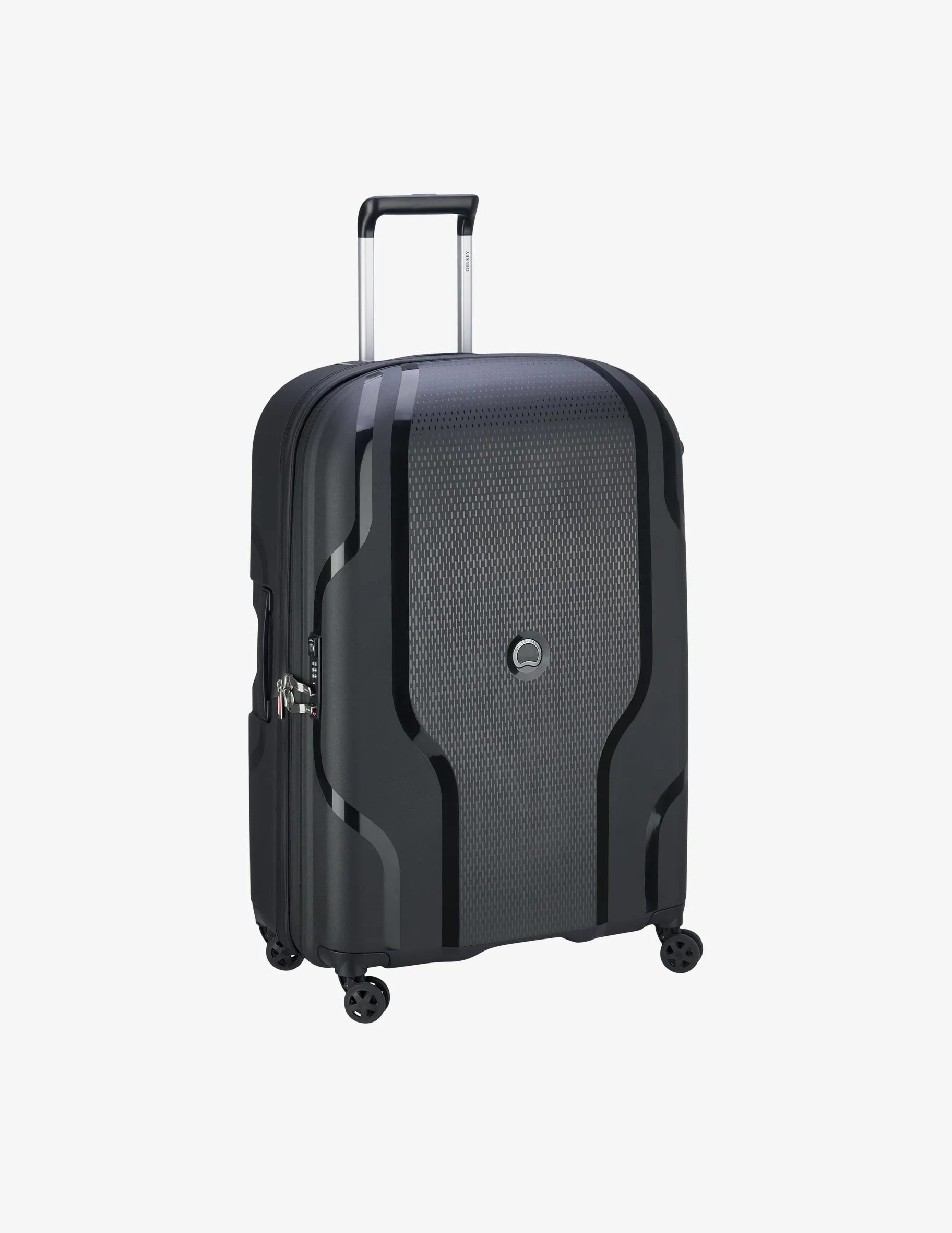 Delsey Clavel Hold Suitcase L Expandable Check-in Luggage