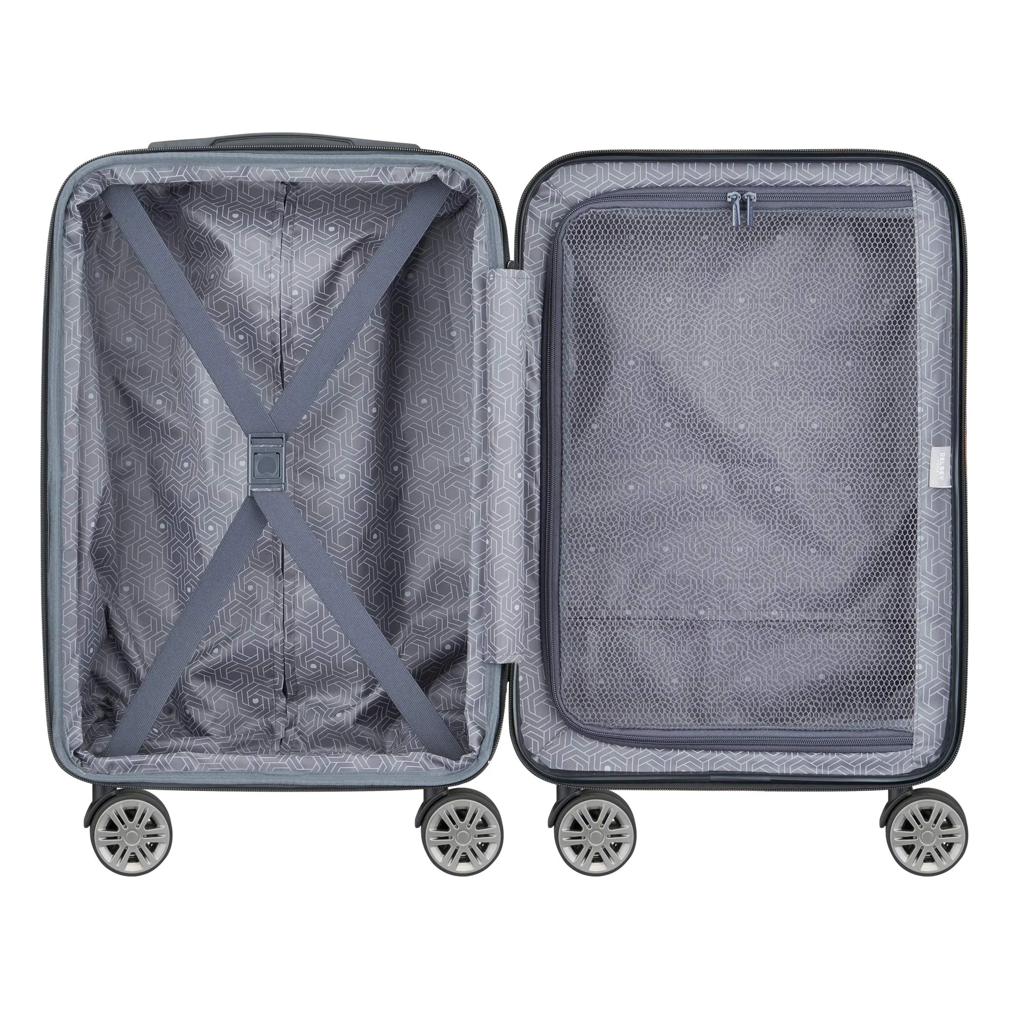 DELSEY Paris Luggage Comete 2.0 Limited Edition Carry-on Hardside Suitcase, Anthracite