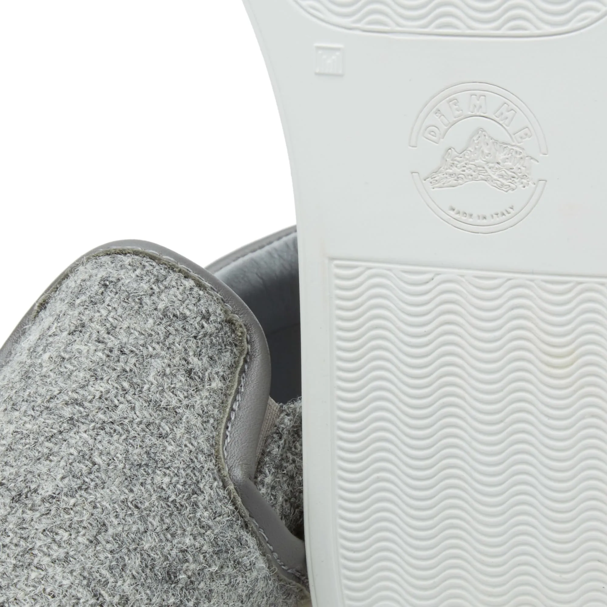 Diemme Garda Slip OnMid Grey Tweed