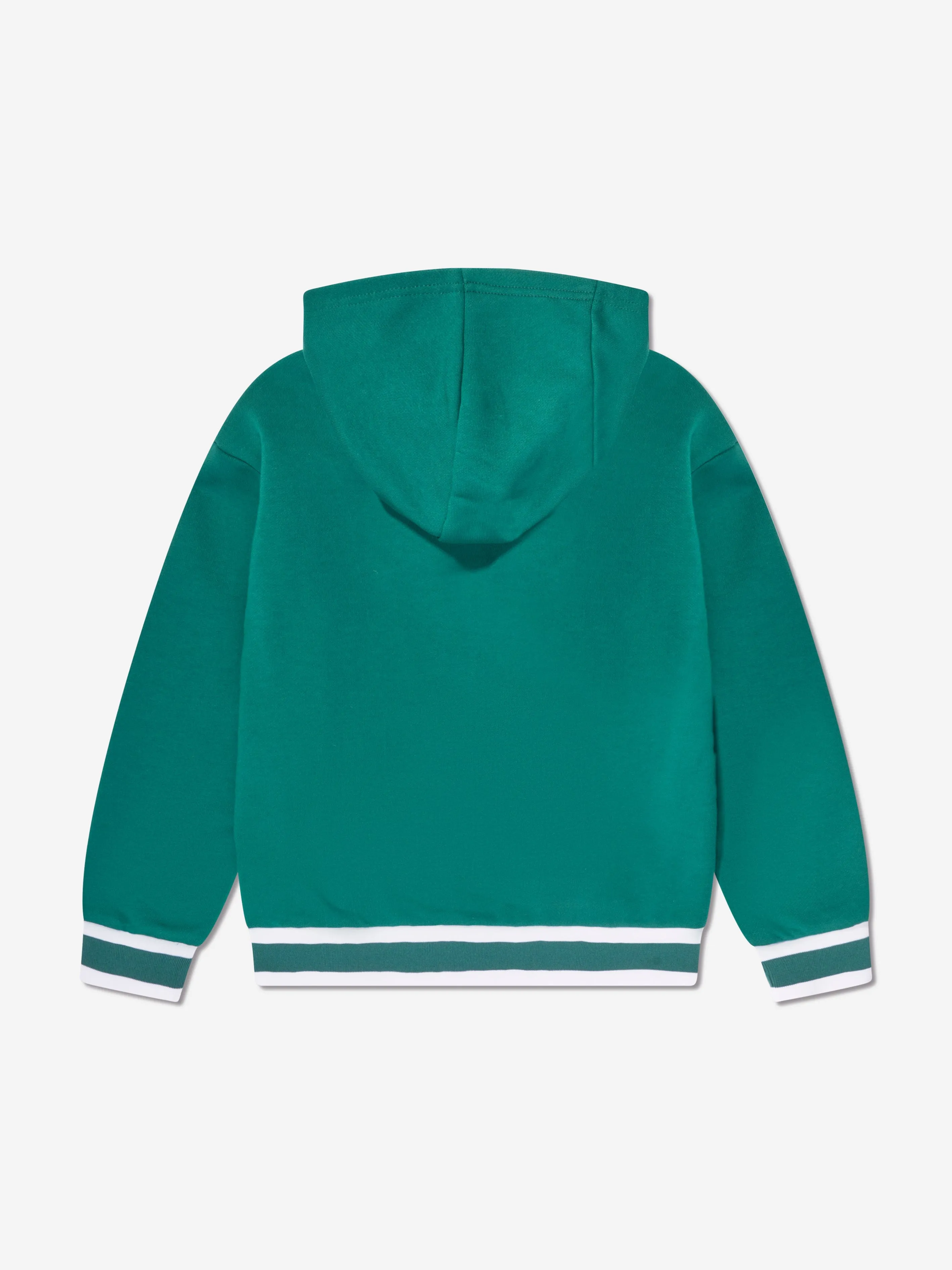 DKNY Boys Logo Zip Up Top in Green