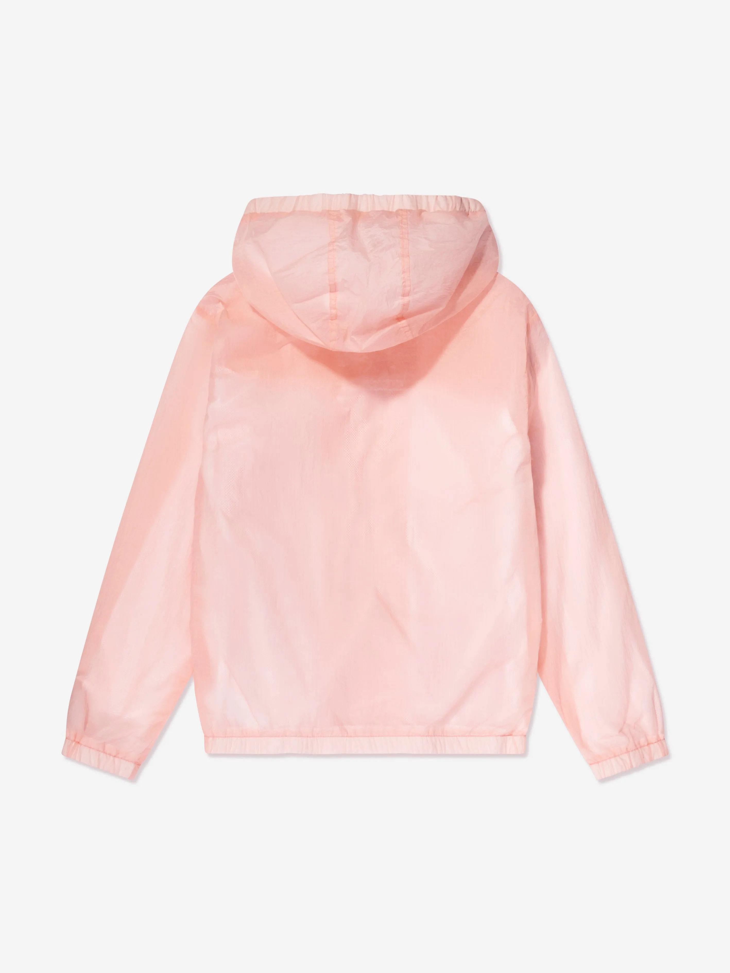 DKNY Girls Hooded Windbreaker in Pink