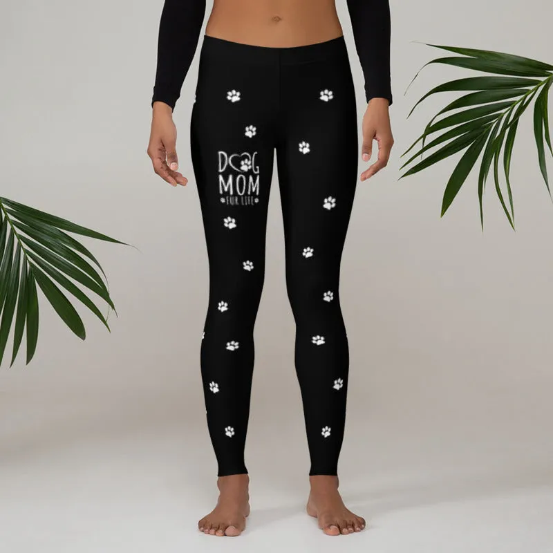 Dog Mom Fur Life Leggings