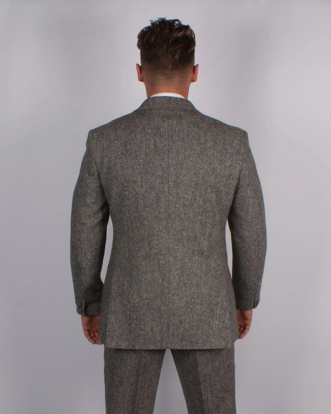 Donegal Grey Tweed Jacket