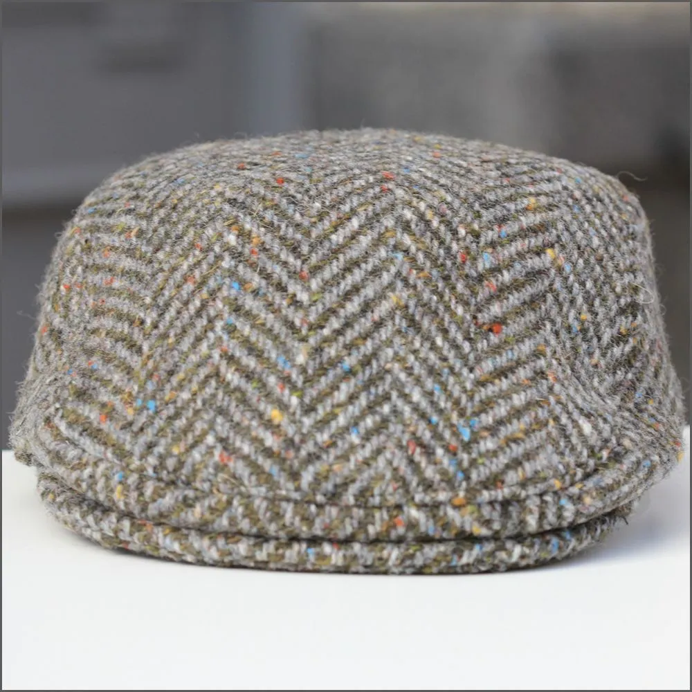 Donegal Longford Green Tweed Cap+