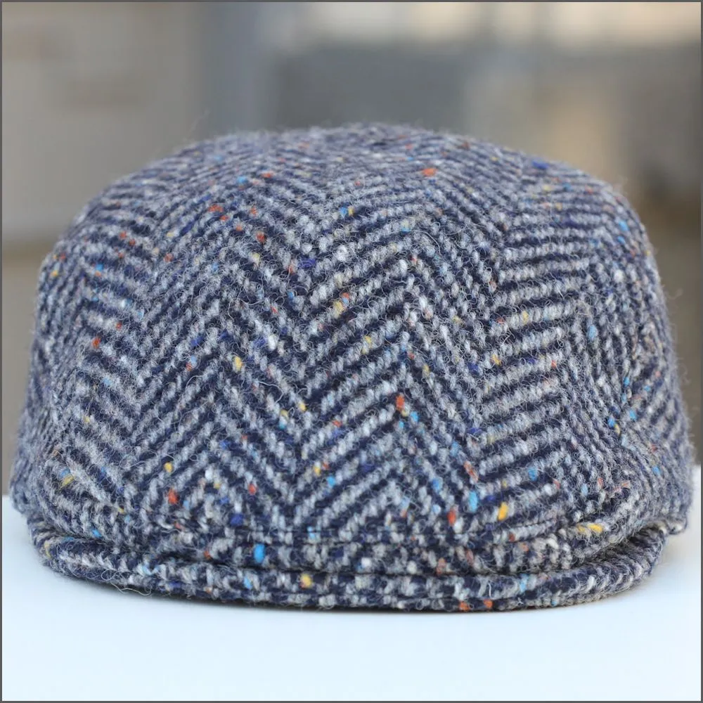 Donegal Longford Grey/Blue Tweed Cap