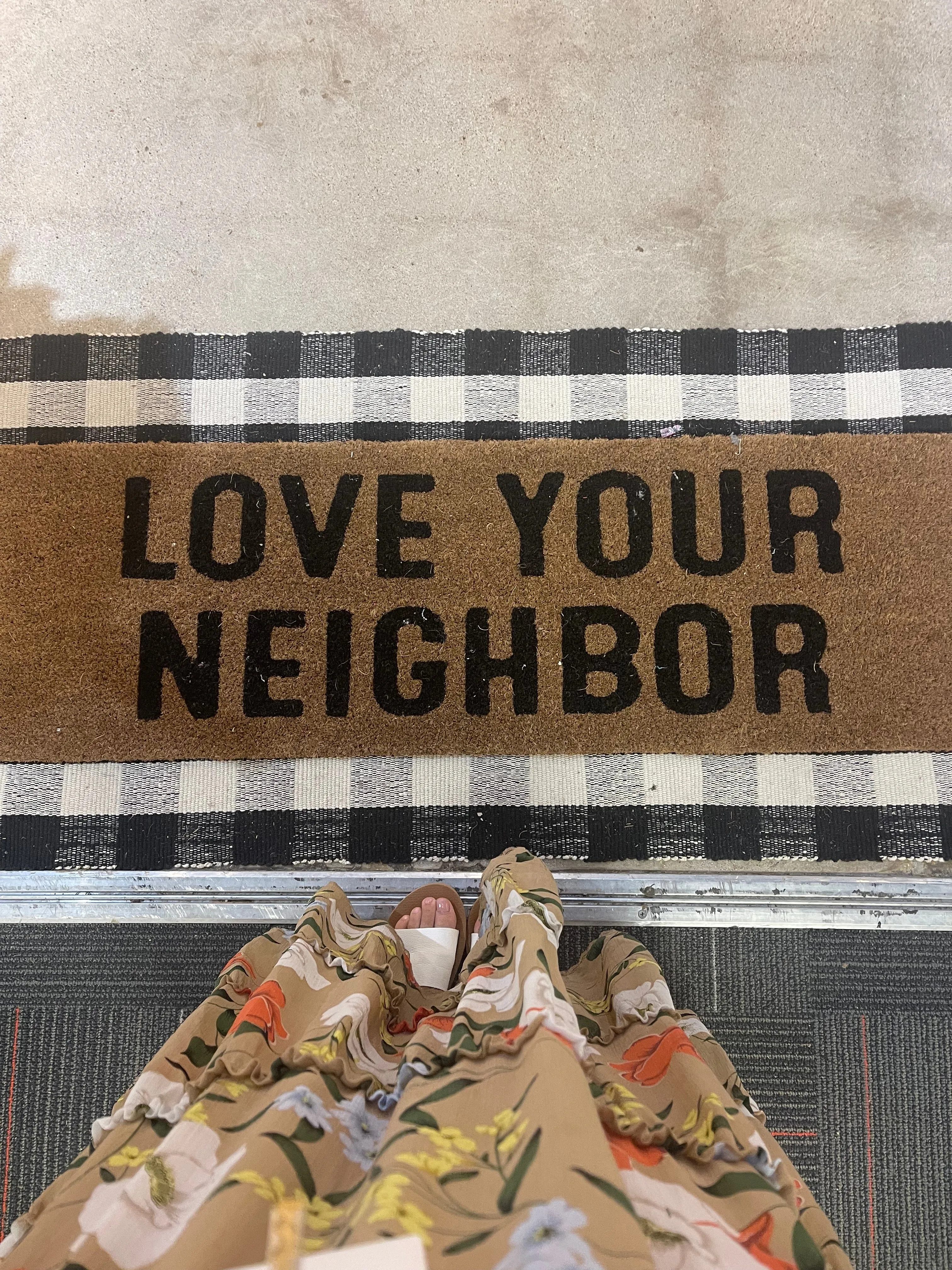 Doormat Runner | Buffalo Plaid