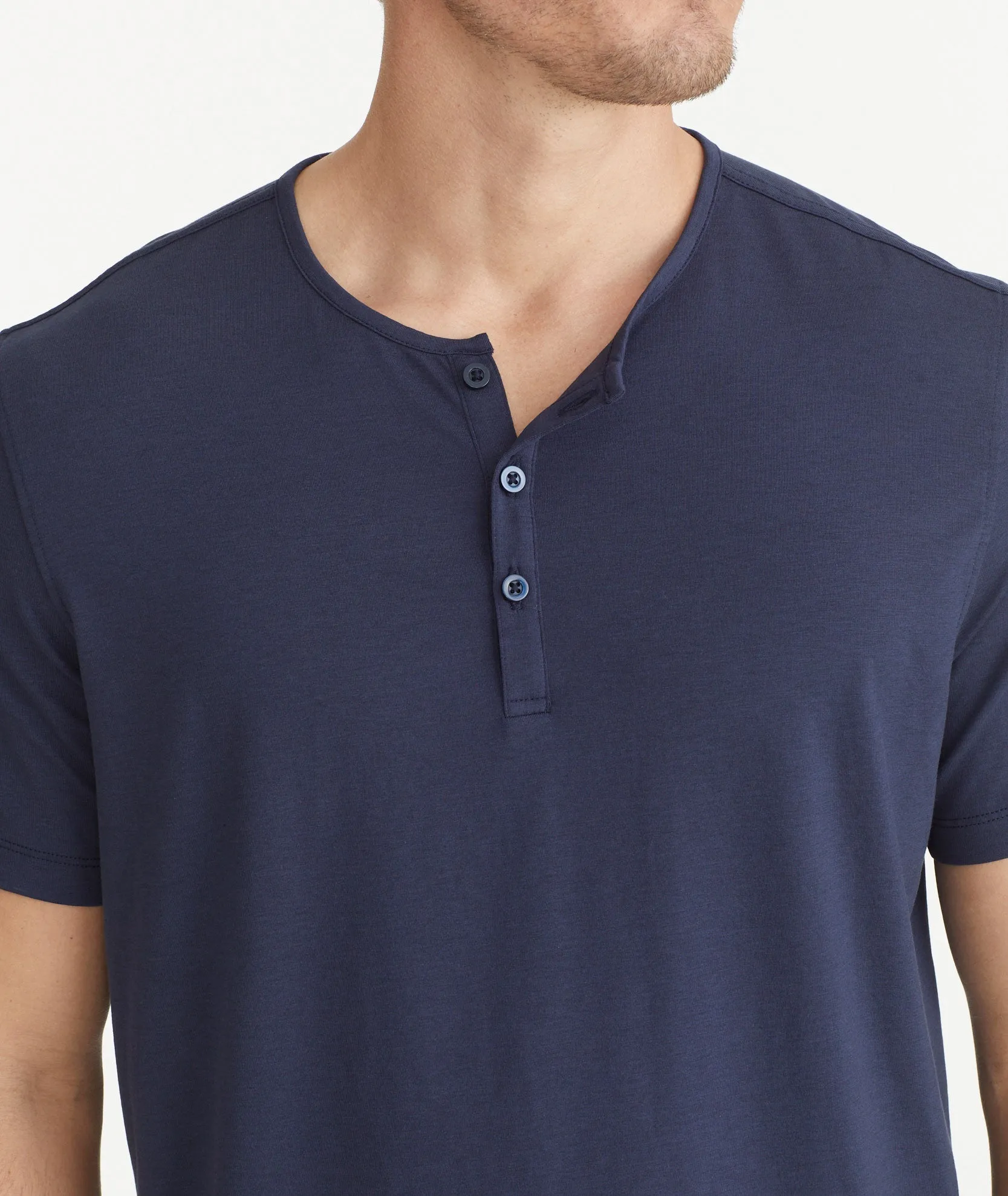 EcoSoft Long-Sleeve Henley