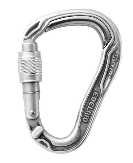 Edelrid HMS Bulletproof Eco Screwgate Carabiner | Climbing Equipment | George Fisher UK