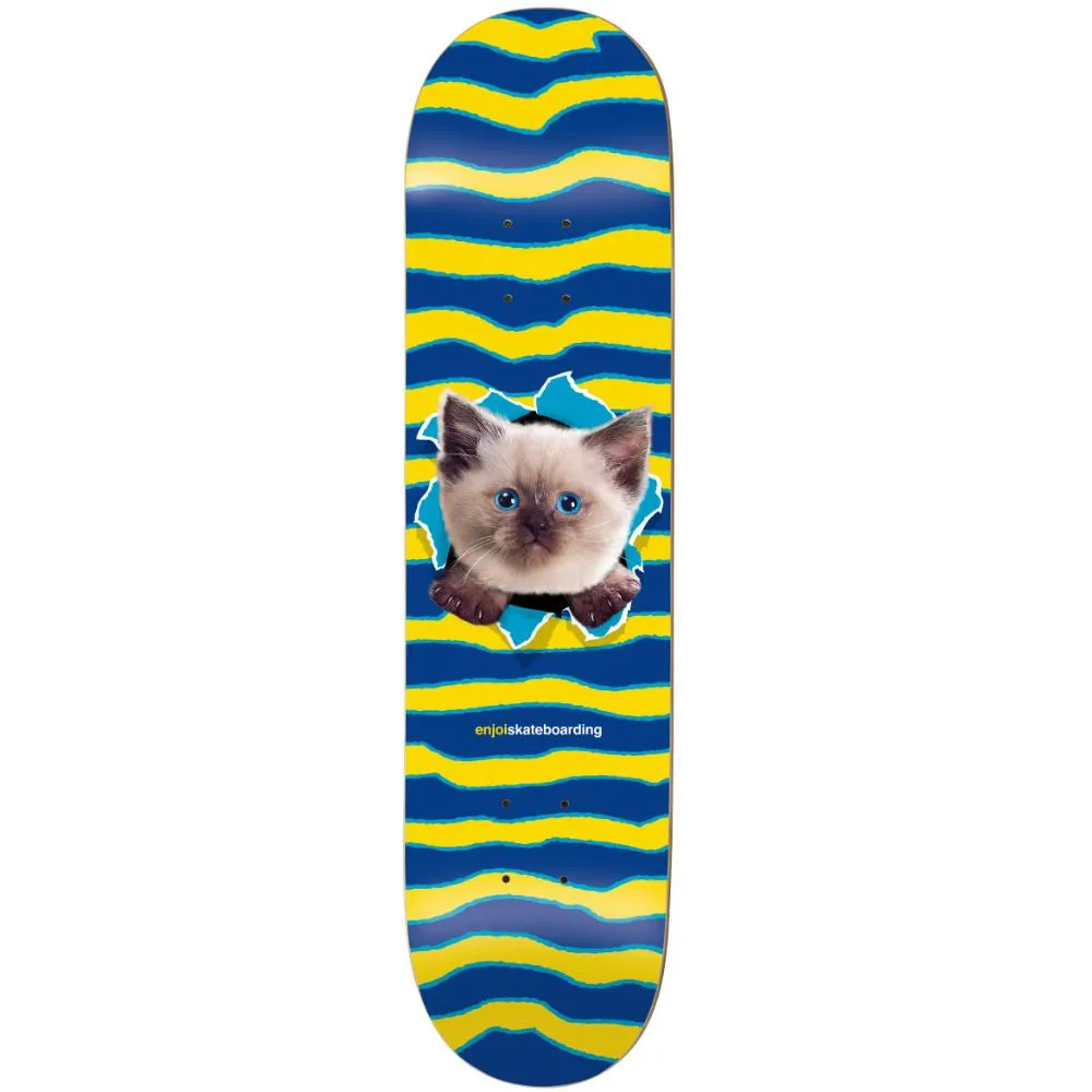 Enjoi Kitten Ripper Deck 8.25 Blue